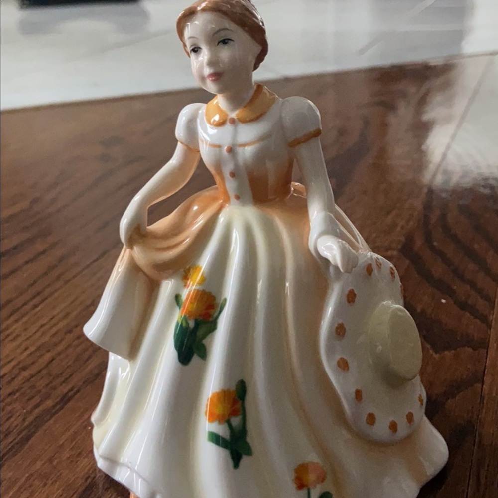 Royal Doulton “OCTOBER” Ceramic Figurine